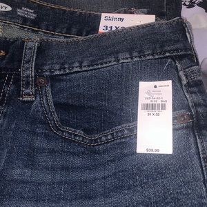 Men’s old navy jeans size 31x32 new with tags $30